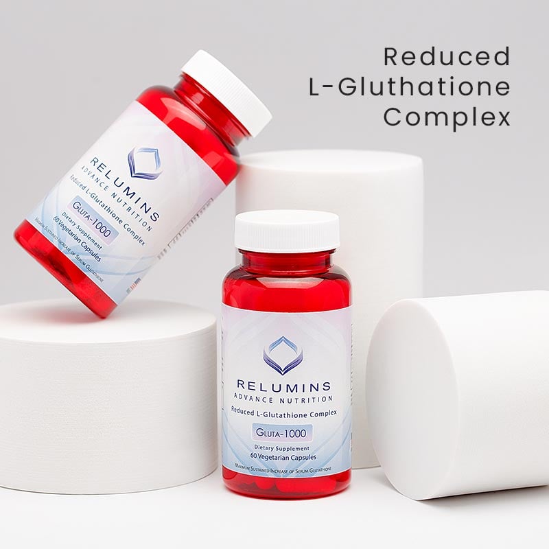 Buy Relumins Advance Nutrition Gluta-1000 | 60 Capsules in KSA | Best Price  Online | Pay via Card, Tabby or Tamara | Fast Delivery