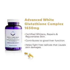 ureshii skin whitening glutathione URESHII SKIN WHITENING GLUTATHIONE COMPLEX 60 CAPSULES main image 0