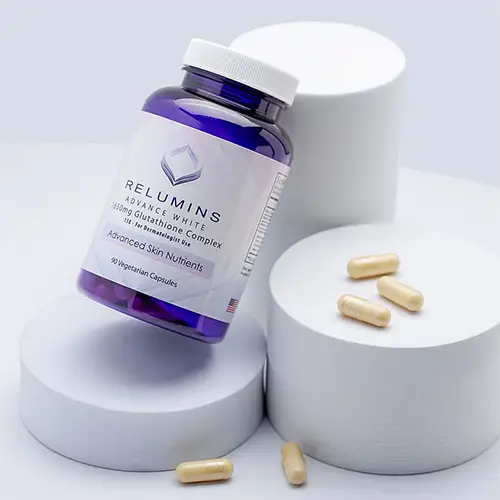 relumins advance white glutathione booster Winlip Relumins Advance Skin Nutrients 1650 Glutathione Complex 90 Capsules main image 1